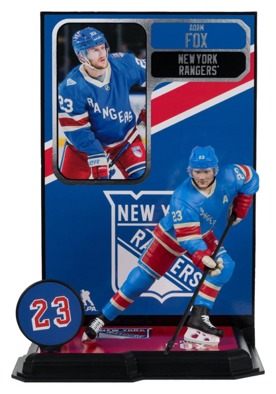 NHL McFarlane SportsPicks Action Figure Adam Fox (New York Rangers Centennial) 18 cm 1