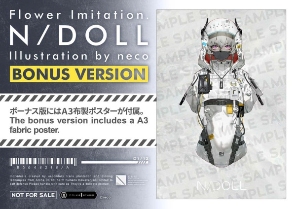 Concept Masterline Series Statue 1/2 Flower Imitation. N/DOLL Bonus Version 43 cm 1