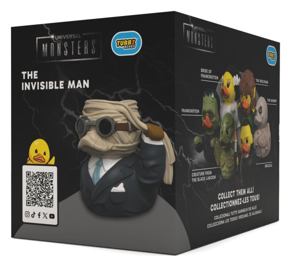 Monsters Tubbz PVC Figure Invisible Man 10 cm 3