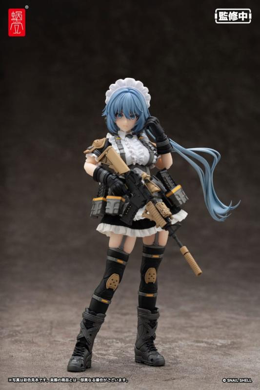 Original Character Action Figure Kit 1/12 RA-02 Tactical Maid Kazune Tokiwa 16 cm