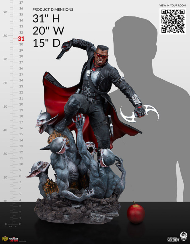 Midnight Suns Marvel Gamerverse Statue 1/3 Blade 78 cm 5