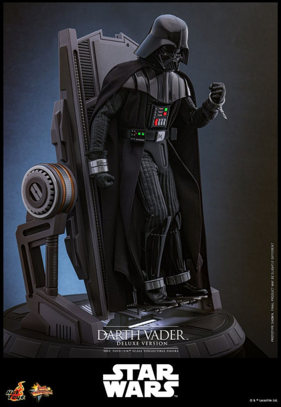 Star Wars: Episode III - Revenge of the Sith Movie Masterpiece Action Figure 1/6 Darth Vader (Deluxe 3