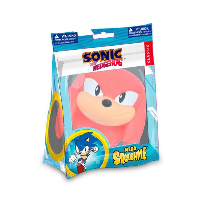Sonic the Hedgehog Mega Squishme Anti-Stress Figure Knuckles 15 cm