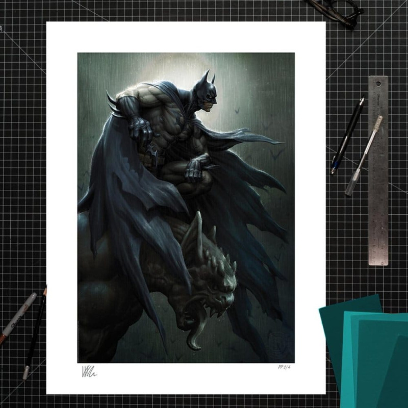 DC Comics Art Print Batman 46 x 61 cm - unframed 1