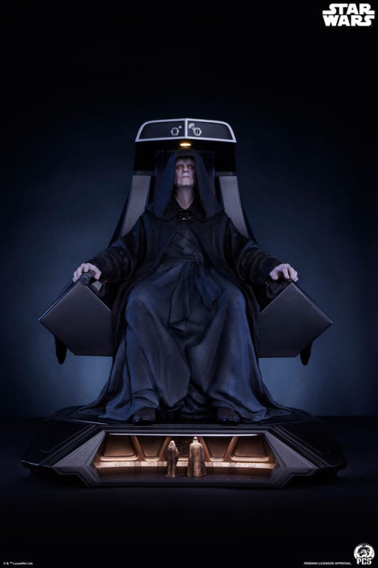 Star Wars Statue 1/3 Emperor Palpatine with Throne 58 cm 5