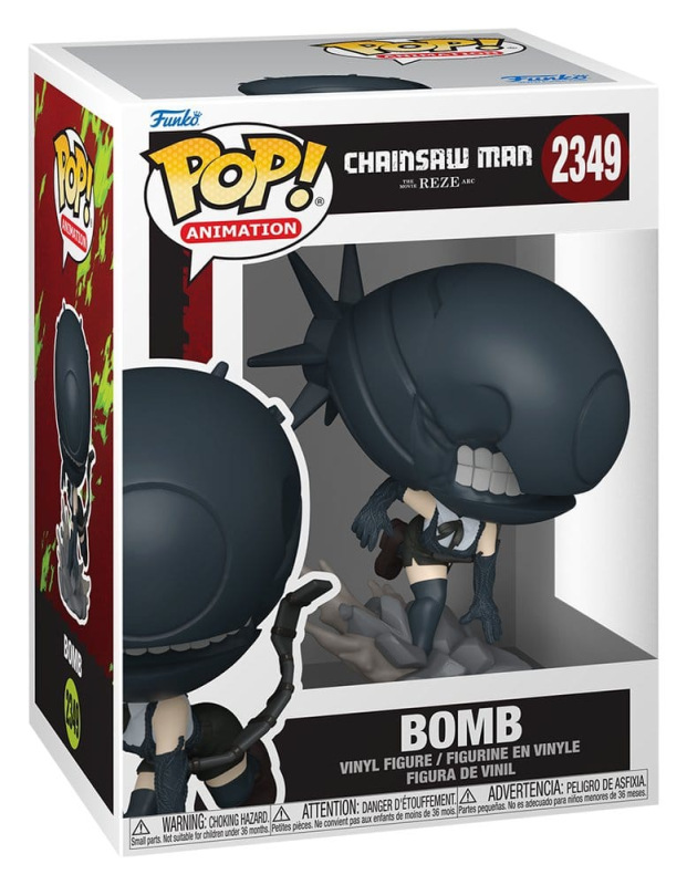 Chainsaw Man - The Movie: Reze Arc POP! Animation Vinyl Figure Bomb 9 cm 1