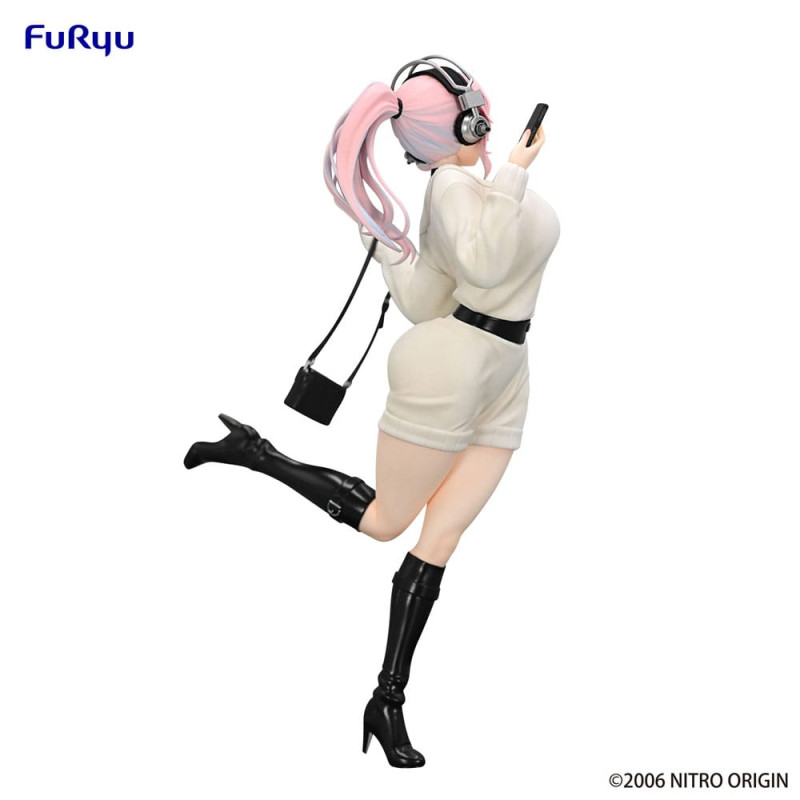Super Sonico Trio-Try-iT PVC Statue Winter Memory Ver. 21 cm 3