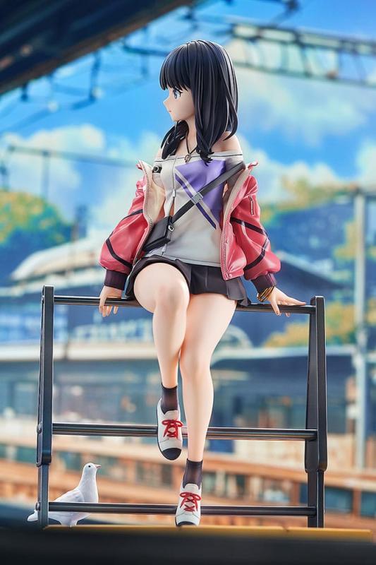 Gridman Universe PVC Statue 1/7 Rikka Takarada: Blue Sky Station 21 cm