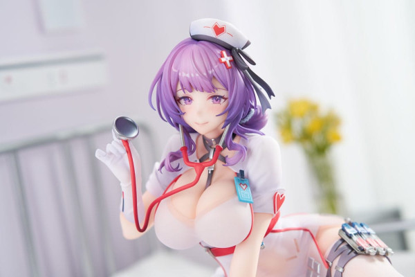 Snowbreak: Containment Zone PVC Statue 1/7 Enya Whisper Cure Nurse Costume Ver. 14 cm 2