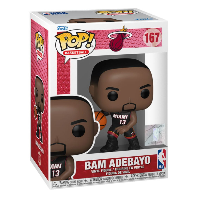 NBA Legends POP! Sports Vinyl Figure Heat- Bam Adebayo 9 cm 1