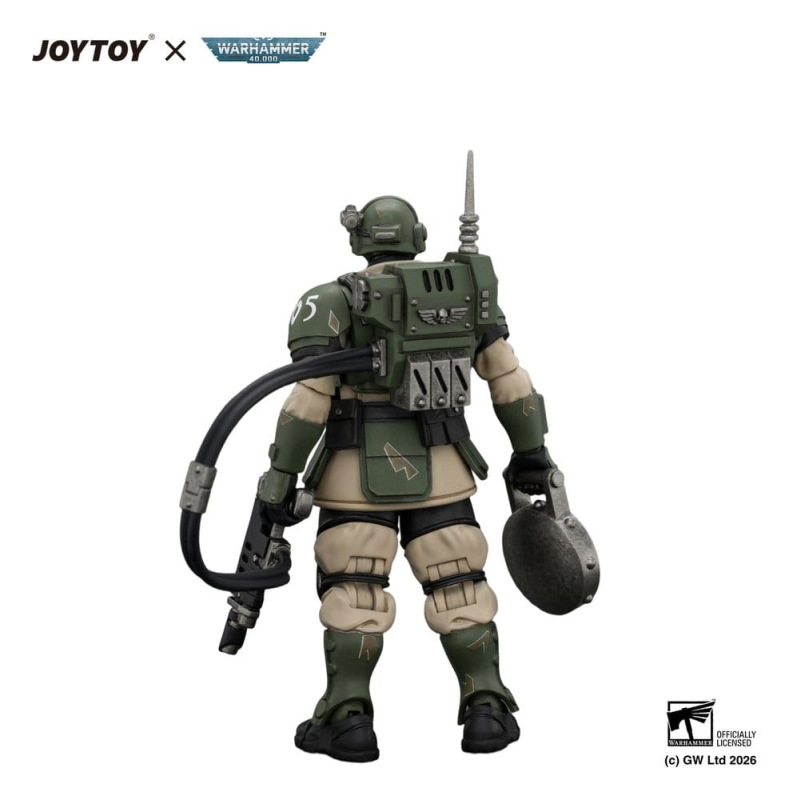 Warhammer Action Figure Astra Militarum Kasrkin 6 with Hot-shot Laspistol 1