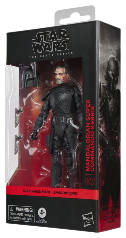 Star Wars: Maul – Shadow Lord Black Series Action Figure Mandalorian Super Commando Kebris 15 cm 2