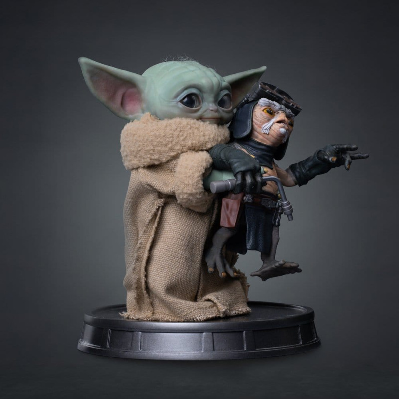 The Mandalorian & Grogu Grogu Collection Statue Grogu No Squeezy 4