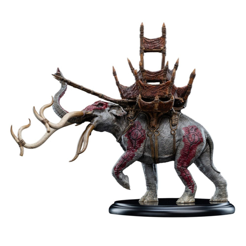 Lord of the Rings Mini Statue Mumak in Battle 17 cm 9