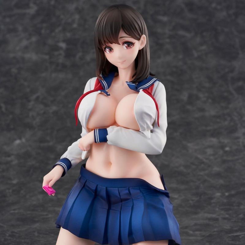 Tomoe Sasamori Illustration PVC Statue Aoi Shirasagi 20 cm