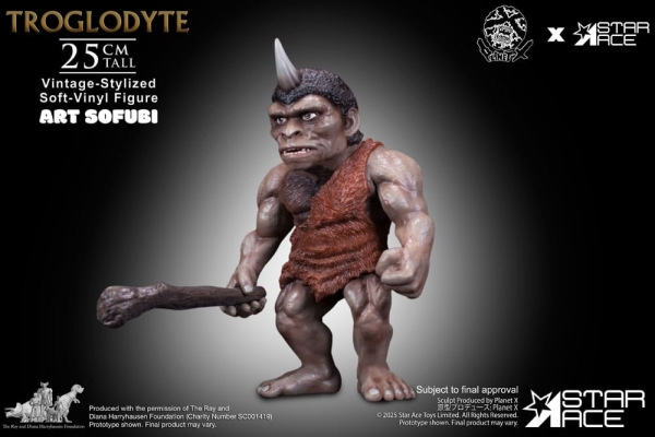 Ray Harryhausen Soft Vinyl Statue Troglodyte (Vintage-Style) 25 cm 3