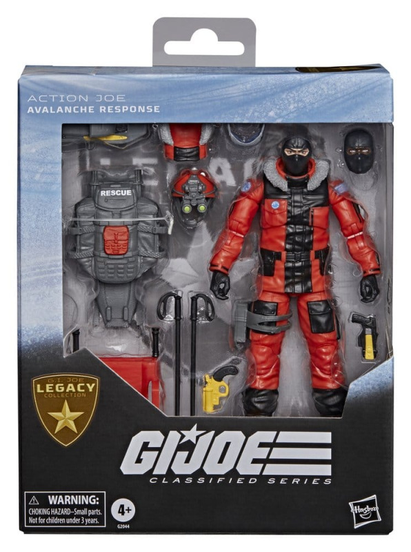 G.I. Joe Classified Series Legacy Collection Action Figure Action Joe - Avalanche Response 15 cm 5