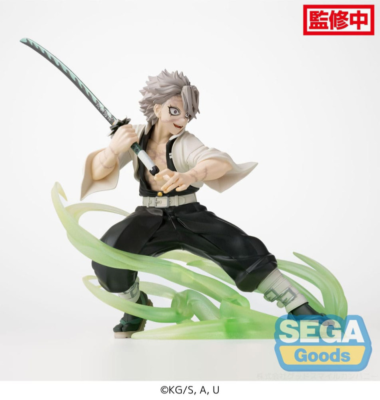 Demon Slayer: Kimetsu no Yaiba Xross Link Anime PVC Statue Sanemi Shinazugawa Hashira Training Arc 1 8