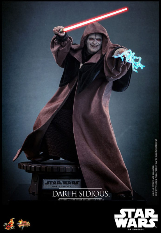 Star Wars Movie Masterpiece Action Figure 1/6 Darth Sidious 29 cm 5