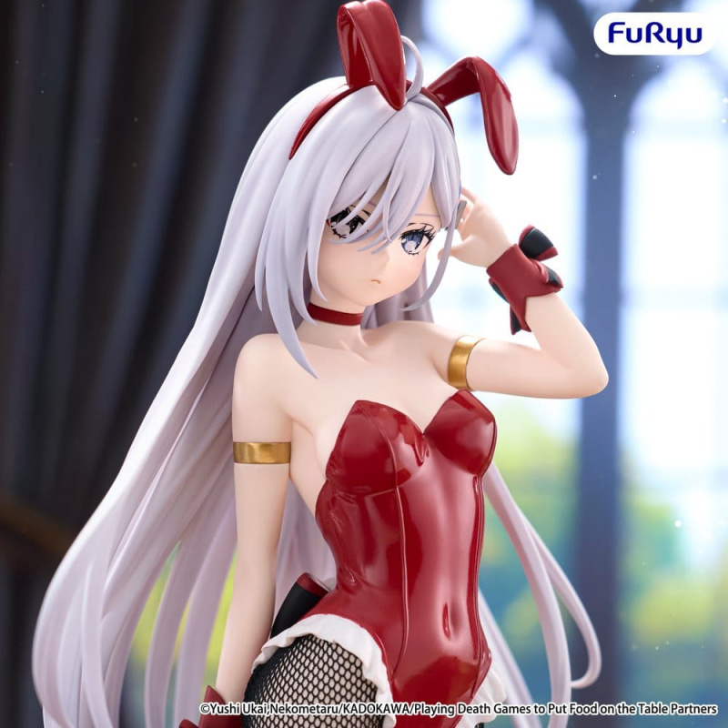 Playing Death Games to Put Food on the Table BiCute Bunnies PVC Statue Yuki 25 cm 1