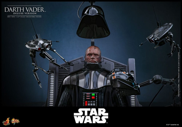 Star Wars: Episode III - Revenge of the Sith Movie Masterpiece Action Figure 1/6 Darth Vader (Deluxe 9