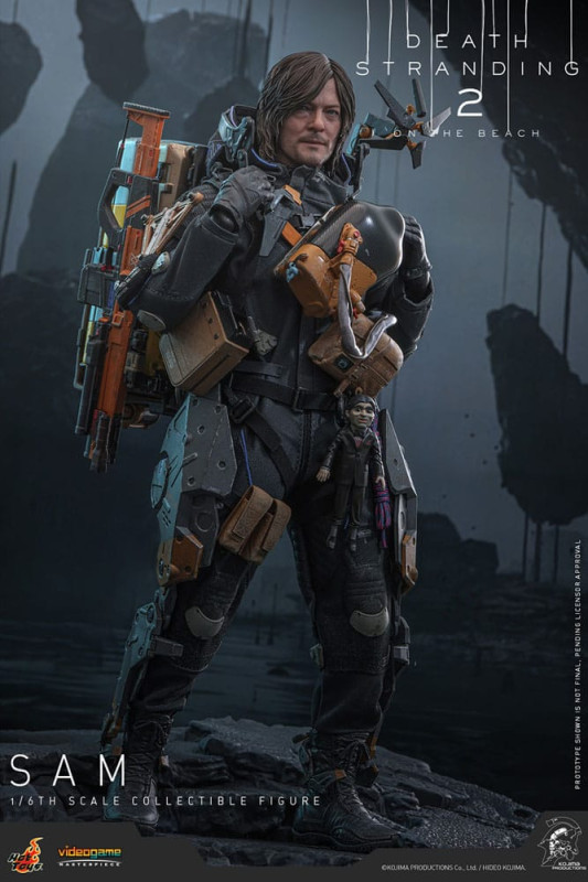 Death Stranding 2: On the Beach Videogame Masterpiece Action Figure 1/6 Sam 31 cm 2