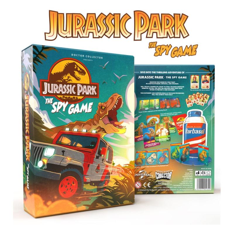 Jurassic Park Hidden Role Game The Spy Game *English Version*