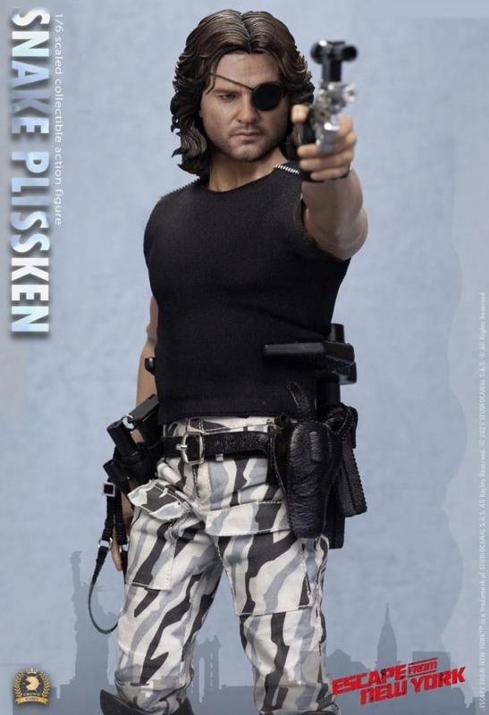 Escape from New York Crown Series Action Figure 1/6 Snake Plissken (Sculpted Hair Version) 30 cm 3