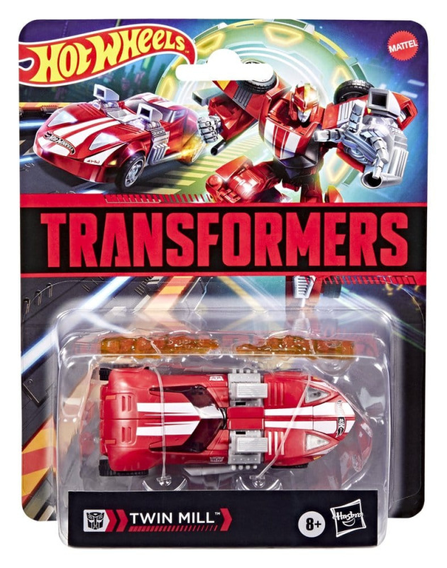 Transformers Collaborative Hot Wheels x Transformers Deluxe Class Action Figure Twin Mill 13 cm 5