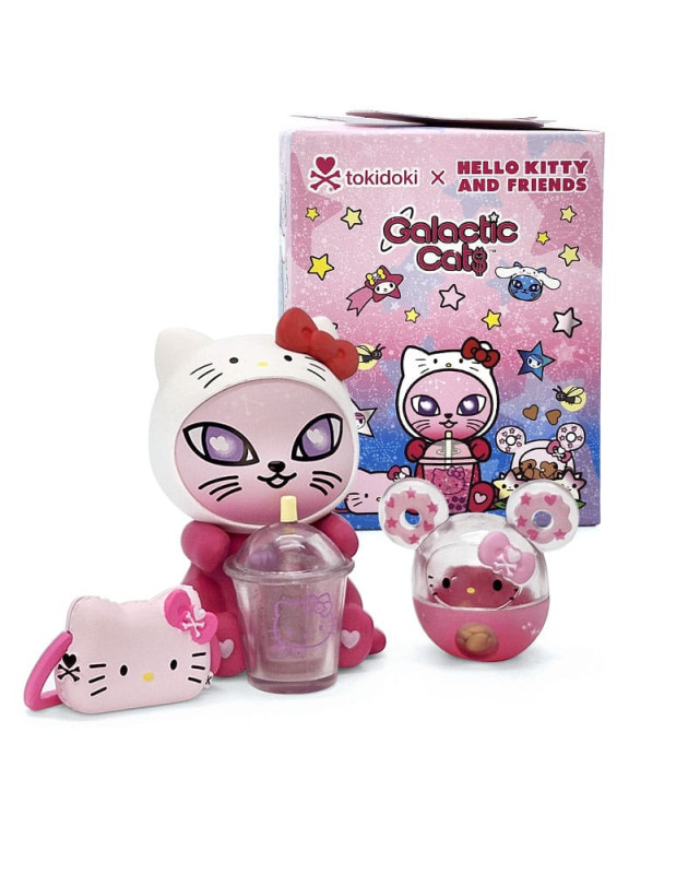 Hello Kitty Blind Box Figures Assortment Galactic Cats x Hello Kitty & Friends 7 cm (8) 1