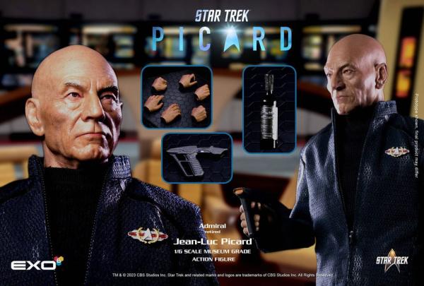 Star Trek: Picard Action Figure 1/6 Jean-Luc Picard 28 cm