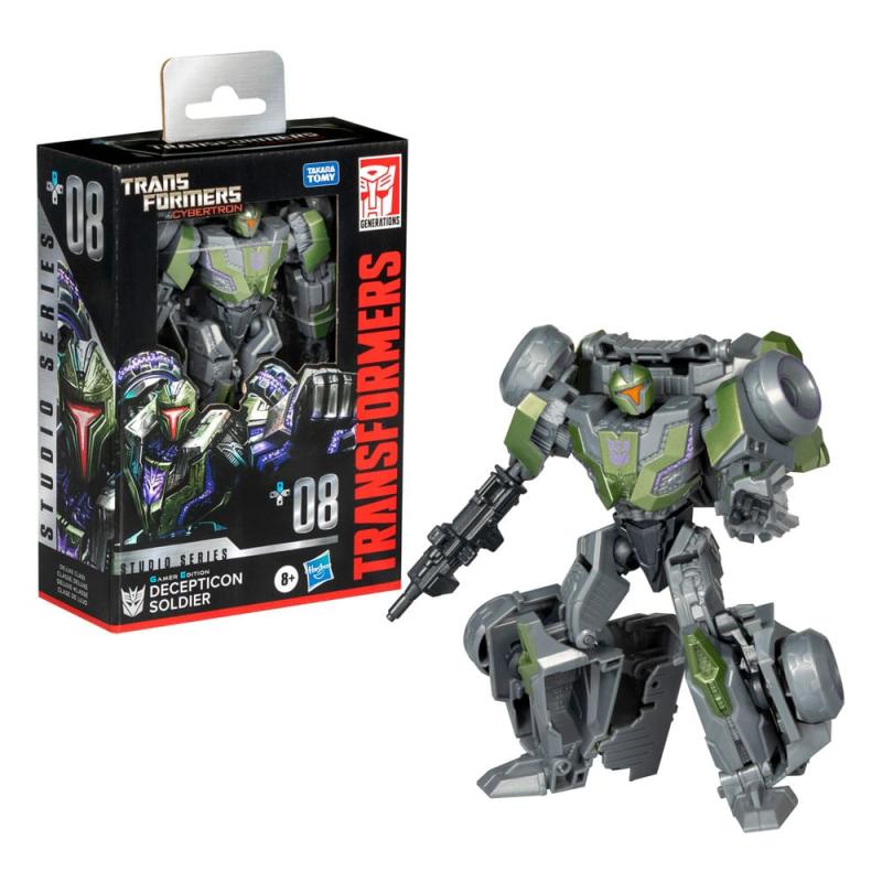 Transformers: War for Cybertron Studio Series Deluxe Class Action Figure Gamer Edition Decepticon So