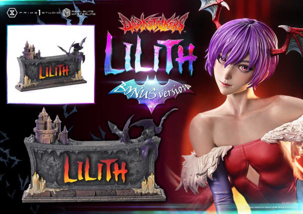 Darkstalkers Real Elite Masterline Series Statue 1/4 Lilith Bonus Version 52 cm 2