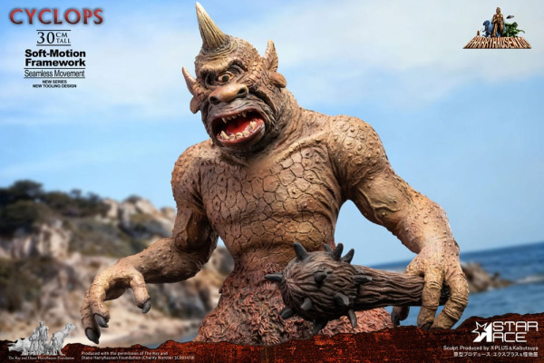 Ray Harryhausen Soft-Motion Series Statue Cyclops 30 cm 3
