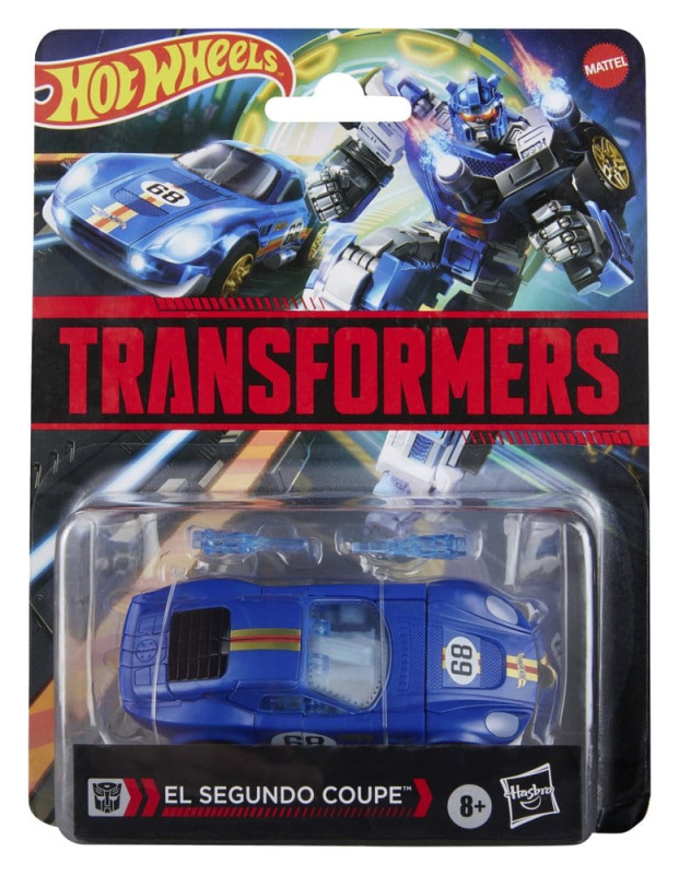Transformers x Hot Wheels Collaborative Deluxe Class Action Figure El Segundo Coupe 13 cm 5