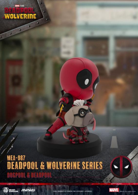 Deadpool 3 Deadpool & Wolverine Series Mini Egg Attack Figures Set 8 cm