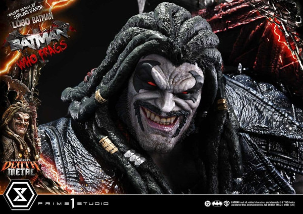 Dark Nights: Death Metal Museum Masterline Statue 1/3 Lobo Batman: Batman Who Frags 81 cm 8