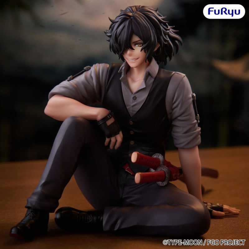 Fate/Grand Order Noodle Stopper PVC Figure Assassin Izou Okada Awesome Dapper Suit 9 cm 5