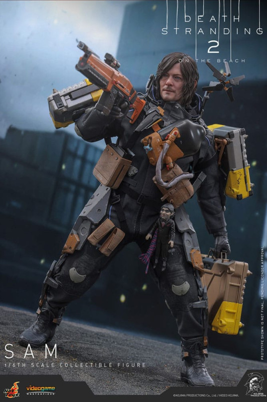 Death Stranding 2: On the Beach Videogame Masterpiece Action Figure 1/6 Sam 31 cm 6