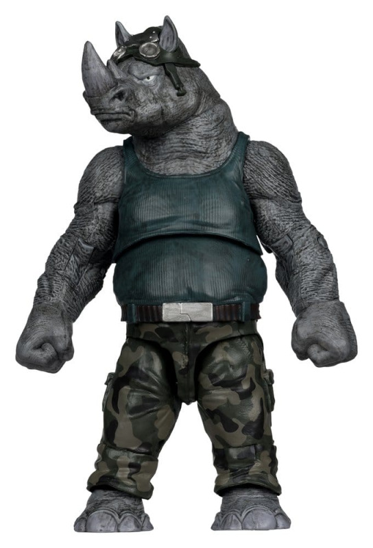Teenage Mutant Ninja Turtles Page Punchers Action Figure Rocksteady 17 cm