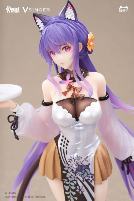 VSinger Luo Tianyi & Mo Qingxian Statue 1/7 Mo Qingxian Tea Time Melody Ver. 26 cm 4