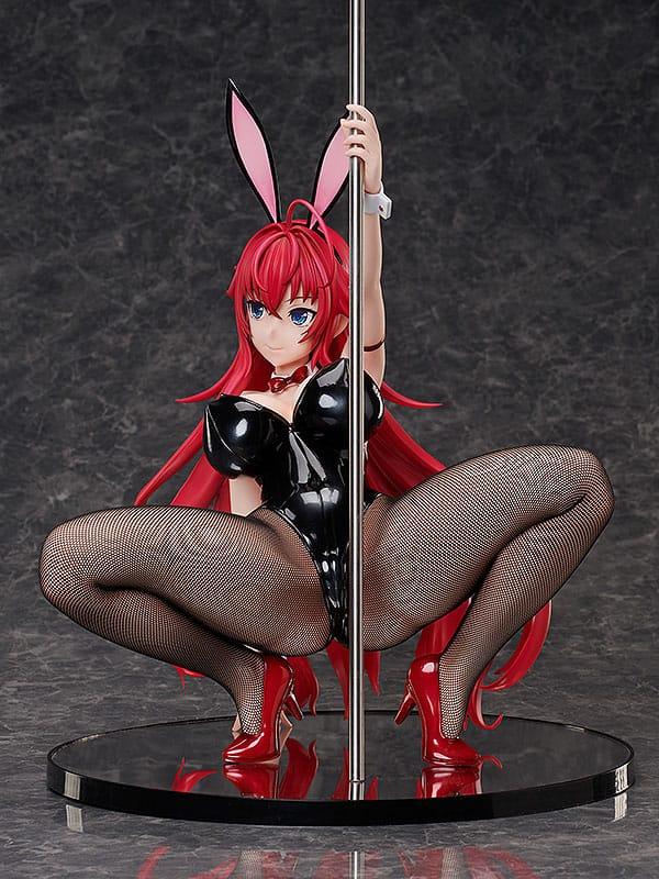 High School DxD Hero PVC Statue 1/4 Rias Gremory Bare Leg Bunny Ver. 32 cm