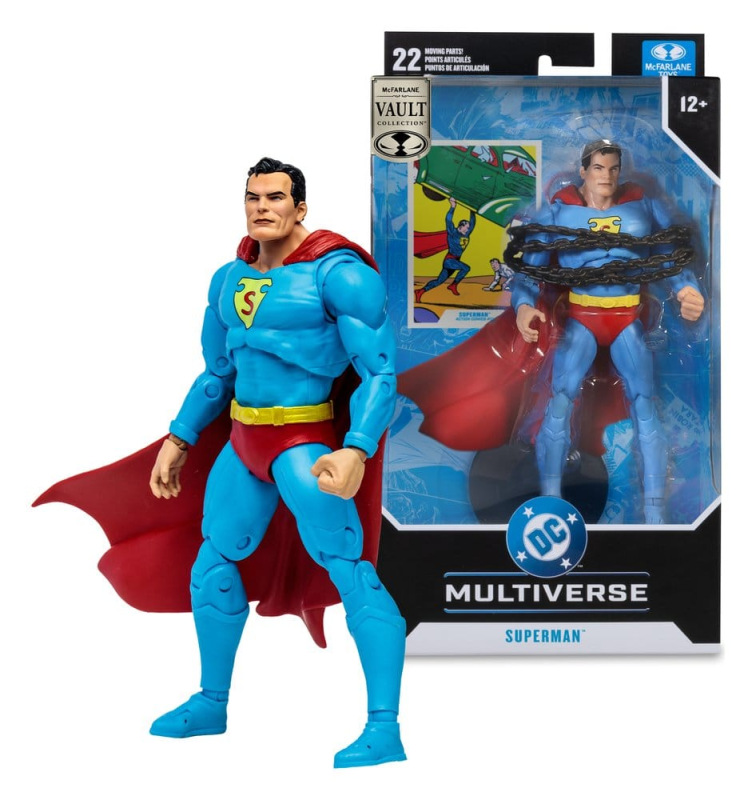 DC Multiverse McFarlane Vault Collection Action Figure Superman (Action Comics) 18 cm 3