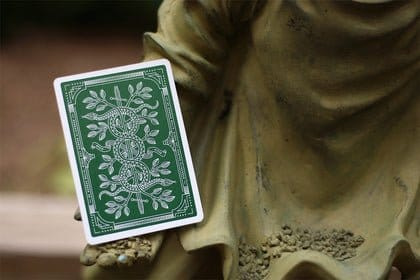 Theory 11 Playing Cards Monarch Green 5