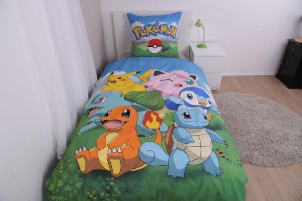 Pokemon Duvet Set Group A 135 x 200 cm / 80 x 80 cm 2