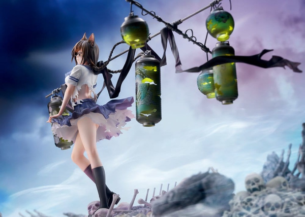 Comics Bakemonogatari PVC Figure 1/7 Tsubasa Hanekawa 26 cm 6