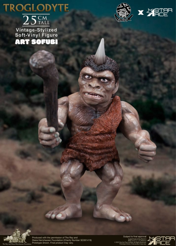 Ray Harryhausen Soft Vinyl Statue Troglodyte (Vintage-Style) 25 cm 2