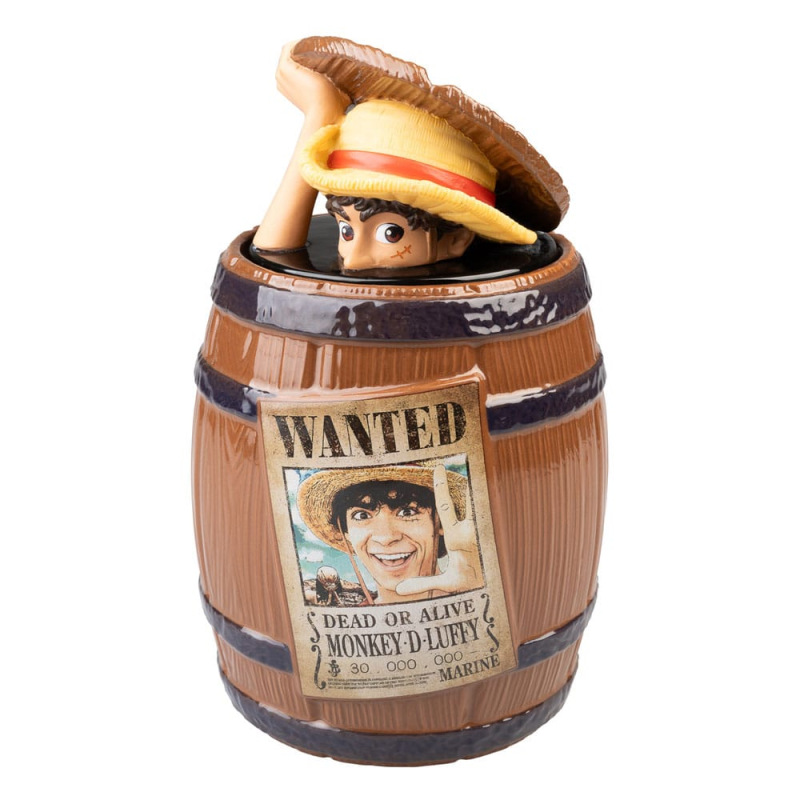 One Piece Cookie Jar Wanted Monkey D. Luffy