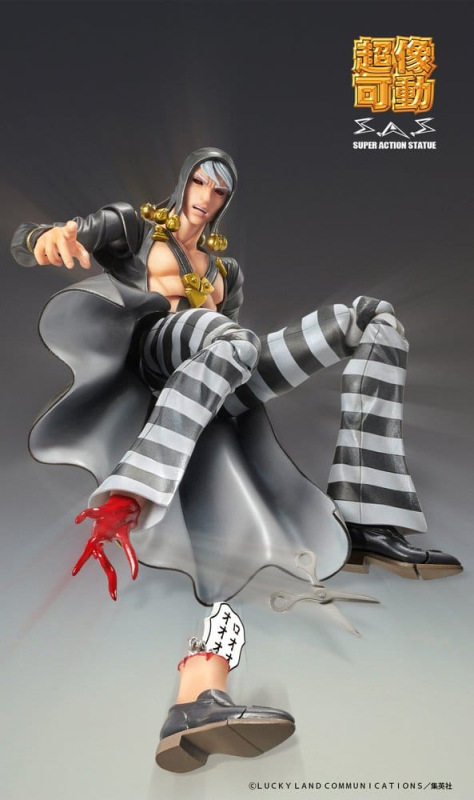 JoJo's Bizarre Adventure: Golden Wind Action Figure Risotto Nero 16 cm 6