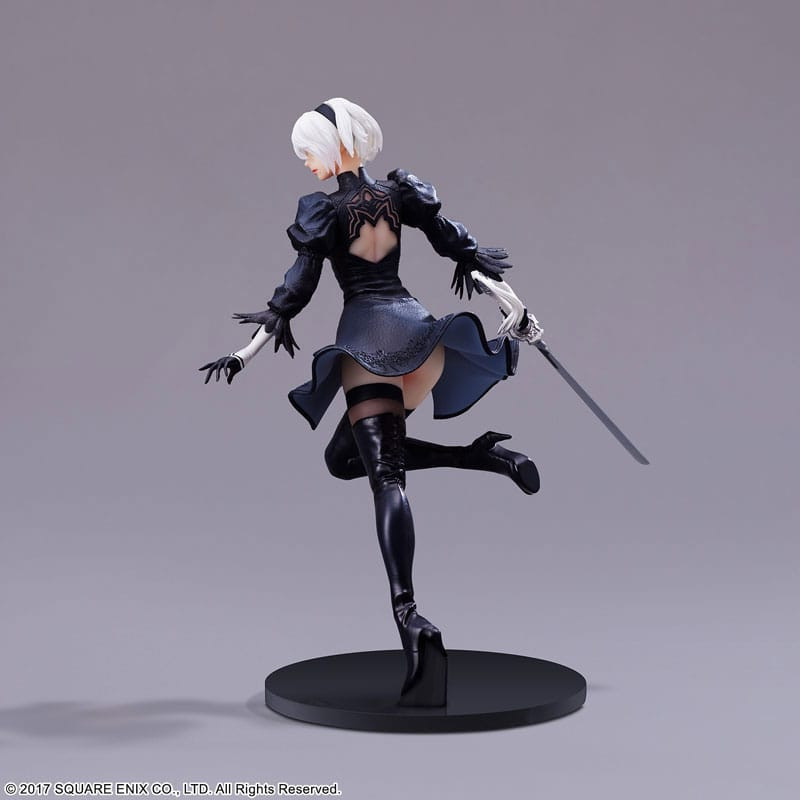 NieR:Automata FORM-ISM PVC Statue YoRHa Android 2B (YoRHa No.2 Type B) No Goggles Ver. 18 cm 2